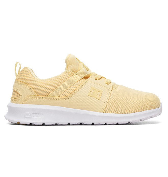 dcshoes, Girl's 8-16 Heathrow Shoes, PALE BANANA (pba) 0 Girl's 8-16 Heathrow Shoes Orange ADGS700020 DC Shoes