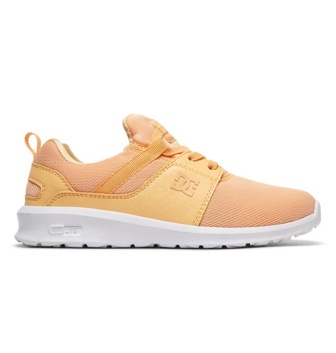 dcshoes, Heathrow - Baskets à lacets élastiques pour Fille, PEACHES (phs) 0 Heathrow - Baskets à lacets élastiques pour Fille Rose ADGS700020 DC Shoes