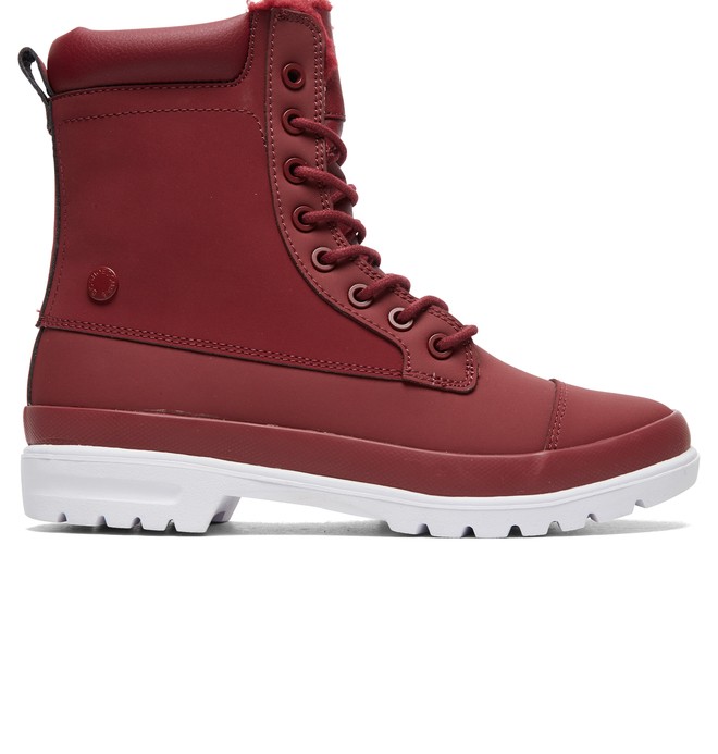 dcshoes, Amnesti WNT - Winterized Boots for Women, BURGUNDY (bur) 0 Amnesti WNT - Winterized Boots for Women Red ADJB300010 DC Shoes