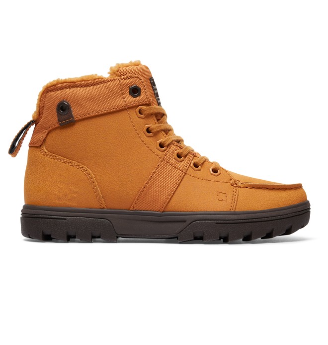 dcshoes, Woodland - Botas Con Cordones, WHEAT (we9) 0 Woodland - Botas Con Cordones Beige ADJB700003 DC Shoes