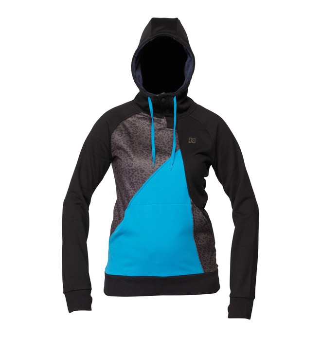 dcshoes, Women's Hotaka Pullover Hoodie, BLACK (blk) 0 Women's Hotaka Pullover Hoodie ADJFT00029 DC Shoes