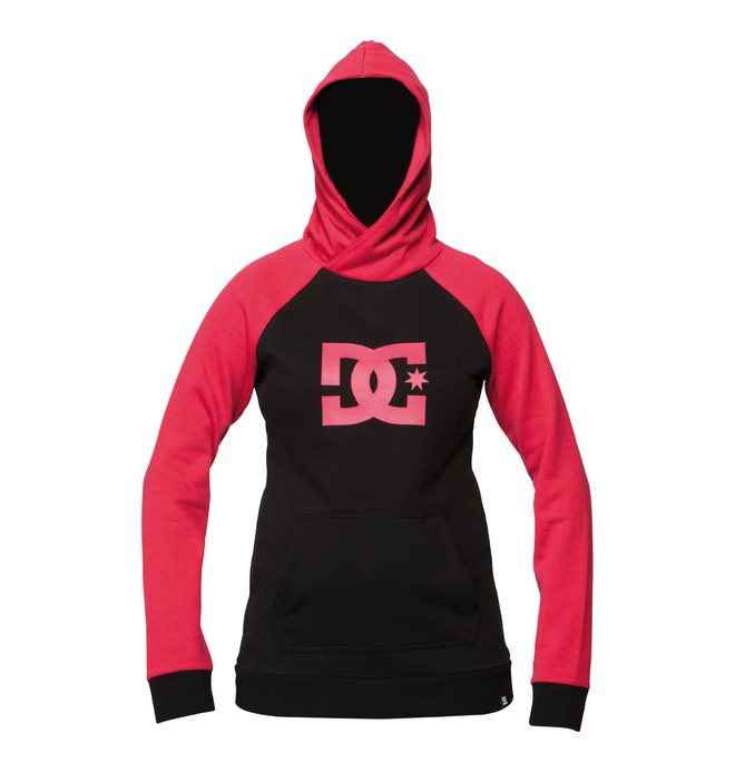 dcshoes, Women's All Star Pullover Hoodie, BLACK (blk) 0 Women's All Star Pullover Hoodie ADJFT00031 DC Shoes
