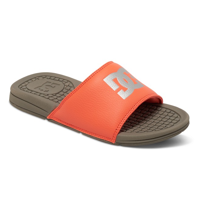 dcshoes, Women's Bolsa Slide Sandals, CORAL (crl) 0 Women's Bolsa Slide Sandals ADJL100007 DC Shoes