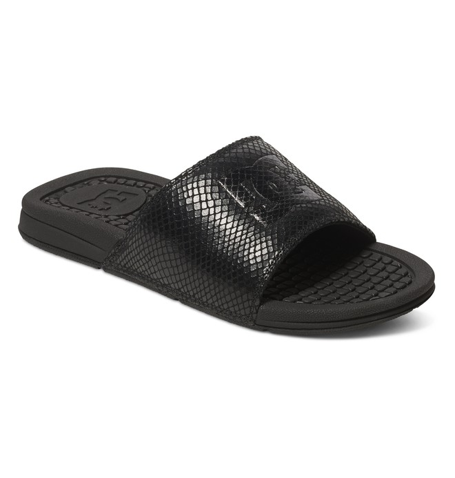 dcshoes, Women's Bolsa LE Slide Sandals, BLACK/BLACK/BLACK (3bk) 0 Women's Bolsa LE Slide Sandals ADJL100013 DC Shoes