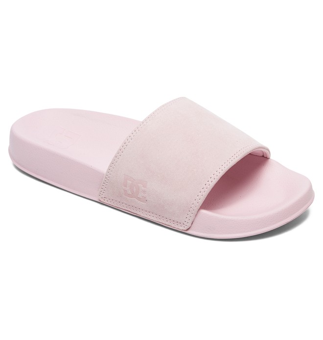 dcshoes, DC Slide SE Suede Sliders, PINK (pnk) 0 DC Slide SE Suede Sliders Pink ADJL100020 DC Shoes