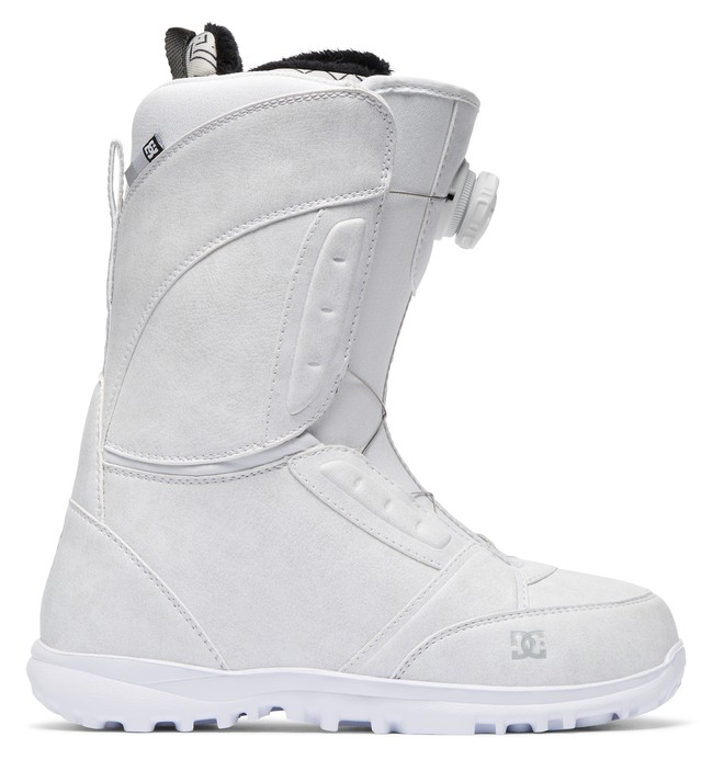 dcshoes, Women's Lotus BOA Snowboard Boots, WHITE (wht) 0 Women's Lotus BOA Snowboard Boots White ADJO100016 DC Shoes