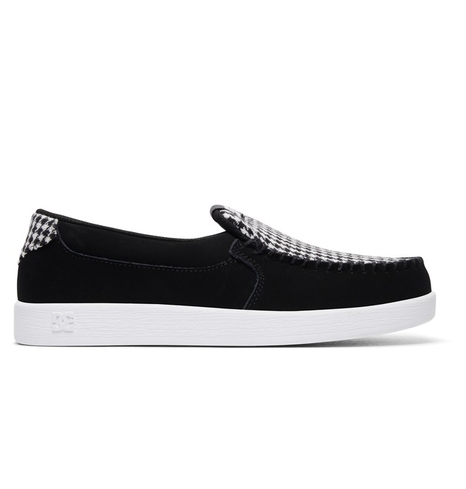 dcshoes, Women's Villain SE Slip On Shoes, BLACK/WHITE/BLACK (xkwk) 0 Women's Villain SE Slip On Shoes ADJS100002 DC Shoes