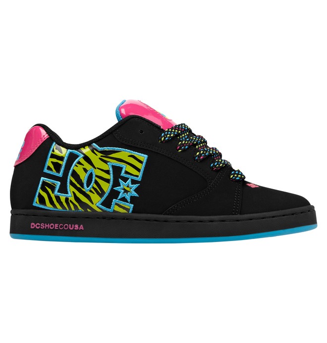 dcshoes, Women's Raif SE Shoes, BLACK/SOFT LIME PRINT (0lp) 0 Women's Raif SE Shoes ADJS100012 DC Shoes