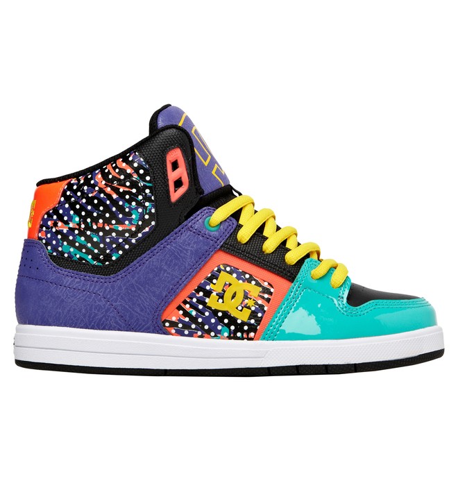 dcshoes, DEVASTATOR HI SE, BLACK/DOTS (kdt) 0 DEVASTATOR HI SE ADJS100024 DC Shoes