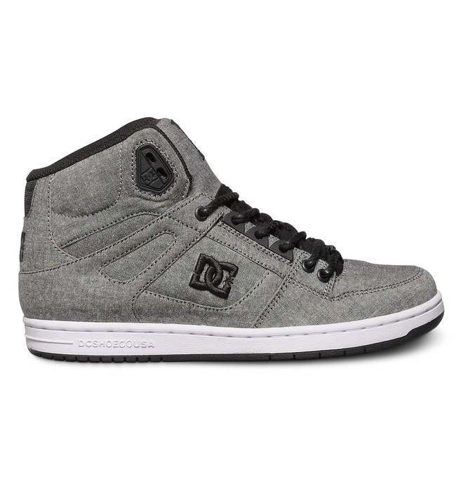 dcshoes, Women's Rebound High TX SE High Top Shoes, BLACK/WHITE (bkw) 0 Women's Rebound High TX SE High Top Shoes ADJS100065 DC Shoes