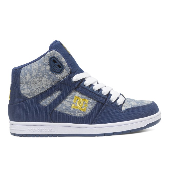 dcshoes, Rebound High TX SE - Zapatillas Altas para Mujer, INSIGNIA BLUE (isb) 0 Rebound High TX SE - Zapatillas Altas para Mujer ADJS100065 DC Shoes