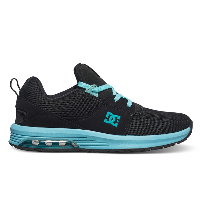 dcshoes, Heathrow IA - Baskets, BLACK/AQUA (ba2) 0 Heathrow IA - Baskets Noir ADJS200003 DC Shoes