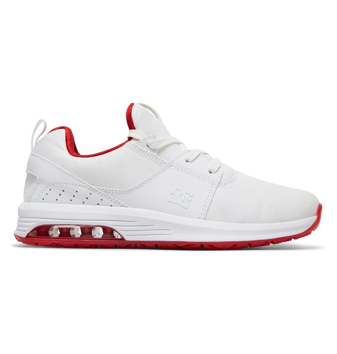 dcshoes, Women's Heathrow IA TX SE Shoes, WHITE/WHITE/ATHLETIC RED (wwa) 0 Women's Heathrow IA TX SE Shoes White ADJS200012 DC Shoes