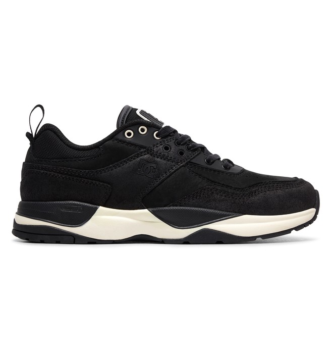 dcshoes, E.Tribeka LE - Leather Shoes for Women, BLACK/CREAM (bca) 0 E.Tribeka LE - Leather Shoes for Women Black ADJS200016 DC Shoes