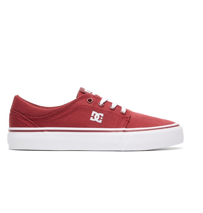 dcshoes, Women's Trase TX Shoes, BURGUNDY (bur) 0 Women's Trase TX Shoes Red ADJS300078 DC Shoes
