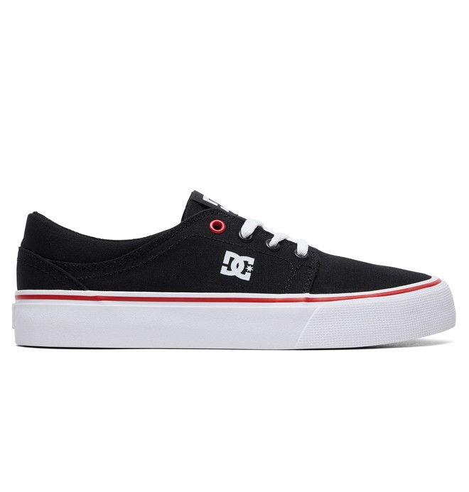 dcshoes, Women's Trase TX Shoes, BLACK/WHITE/RED (bw5) 0 Women's Trase TX Shoes Black ADJS300078 DC Shoes