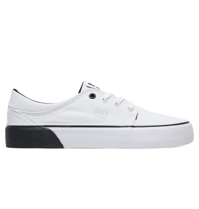 dcshoes, Women's Trase TX Shoes, WHITE/BLACK (wbk) 0 Women's Trase TX Shoes White ADJS300078 DC Shoes