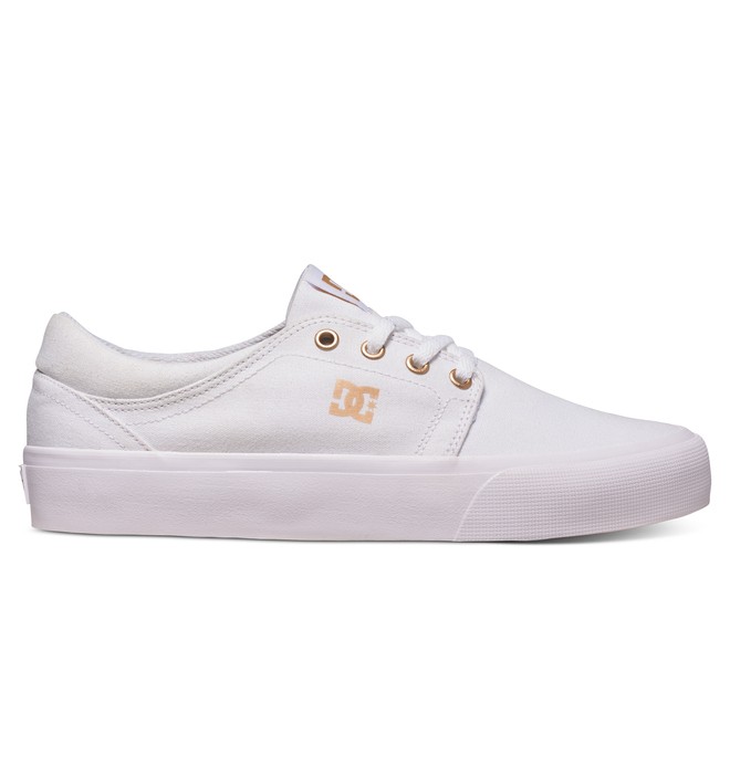 dcshoes, Trase TX - Chaussures, WHITE/GUM (wg5) 0 Trase TX - Chaussures Blanc ADJS300078 DC Shoes