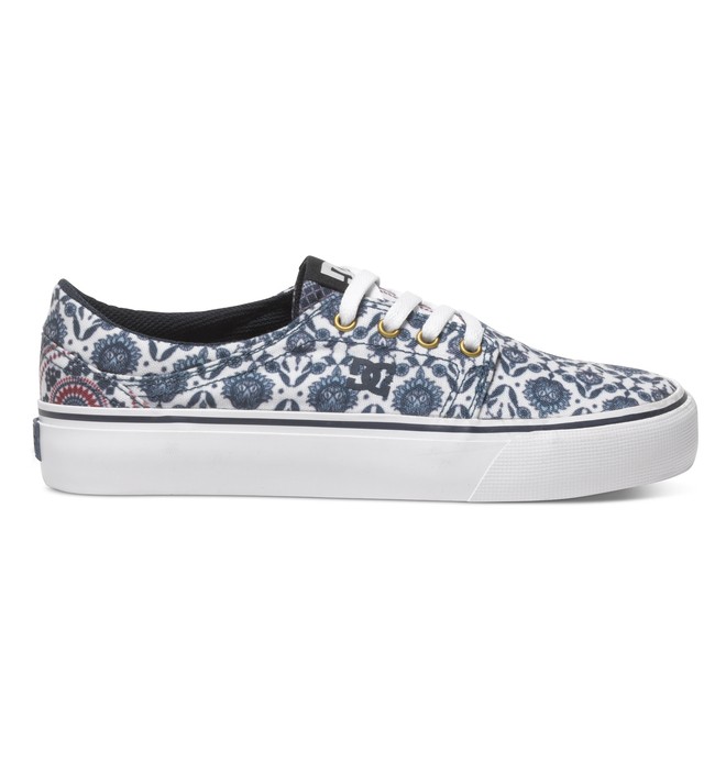 dcshoes, Trase SP - Low-Top Shoes, BLUE PRINT (buf) 0 Trase SP - Low-Top Shoes ADJS300090 DC Shoes