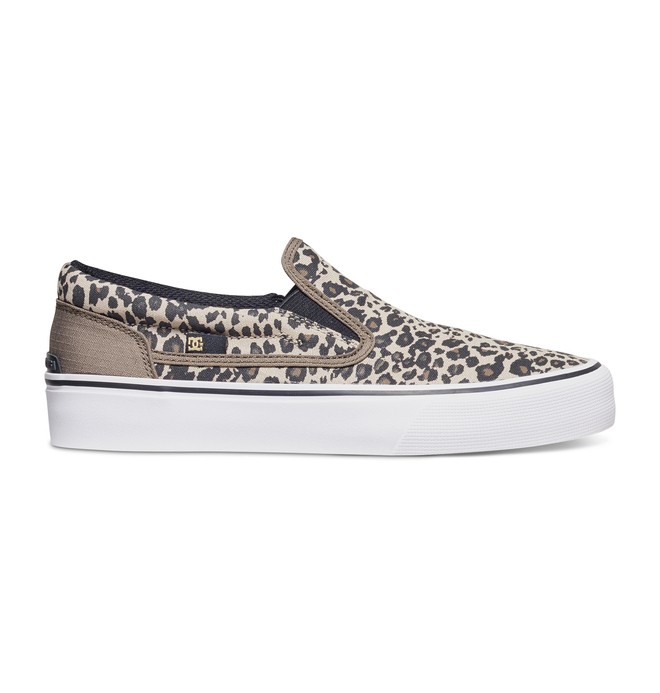dcshoes, Trase Printed - Slip-On Shoes, LEOPARD PRINT (lep) 0 Trase Printed - Slip-On Shoes ADJS300099 DC Shoes