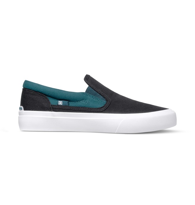 dcshoes, Women's Trase TX Slip On Shoes, DEEP TEAL (dtl) 0 Women's Trase TX Slip On Shoes ADJS300105 DC Shoes