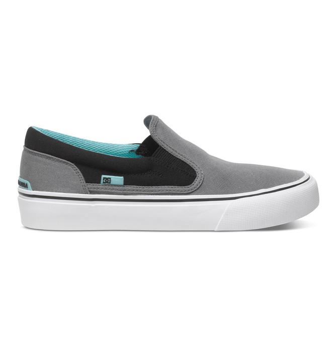 dcshoes, Trase TX - Slip-On Shoes, GREY/BLACK (gyb) 0 Trase TX - Slip-On Shoes ADJS300105 DC Shoes
