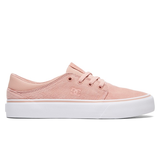 dcshoes, Women's Trase LE Leather Shoes, PEACH PARFAIT (ppf) 0 Women's Trase LE Leather Shoes Orange ADJS300145 DC Shoes