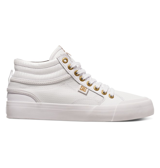 dcshoes, Evan Hi - Chaussures montantes, WHITE/GOLD (wg1) 0 Evan Hi - Chaussures montantes Blanc ADJS300147 DC Shoes