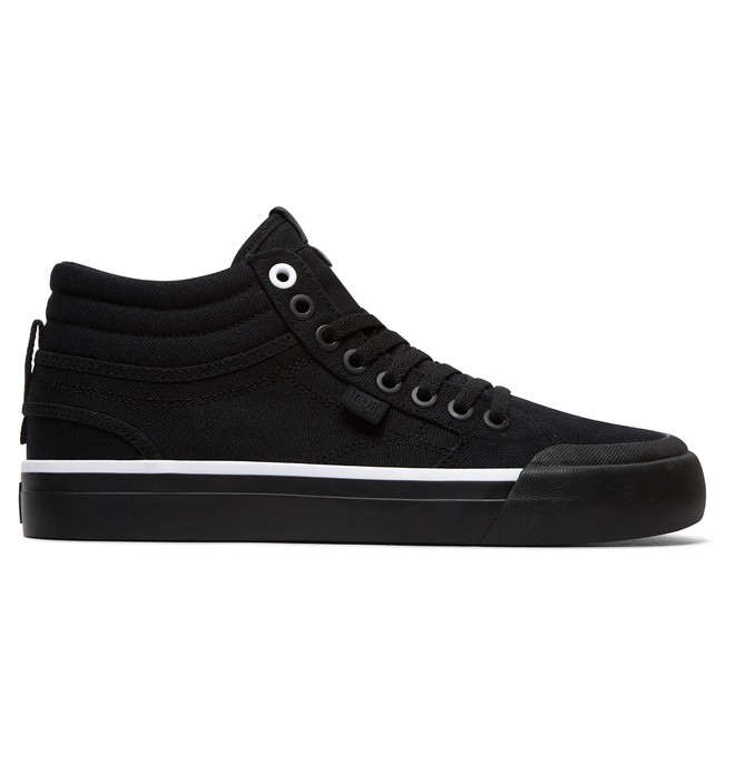 dcshoes, Evan Hi TX - Shoes for Women, BLACK/BLACK/WHITE (blw) 0 Evan Hi TX - Shoes for Women Black ADJS300178 DC Shoes