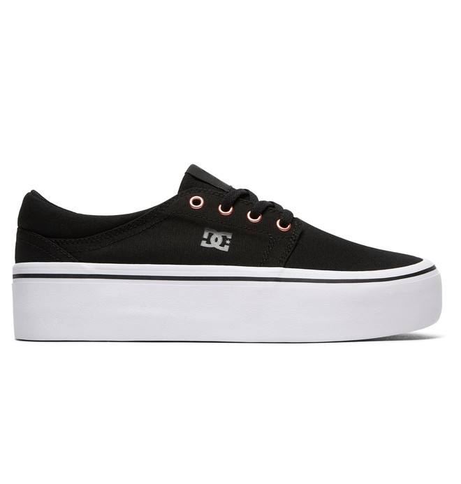 dcshoes, Trase Platform TX SE Shoes, BLACK/GOLD (bg3) 0 Trase Platform TX SE Shoes Black ADJS300196 DC Shoes