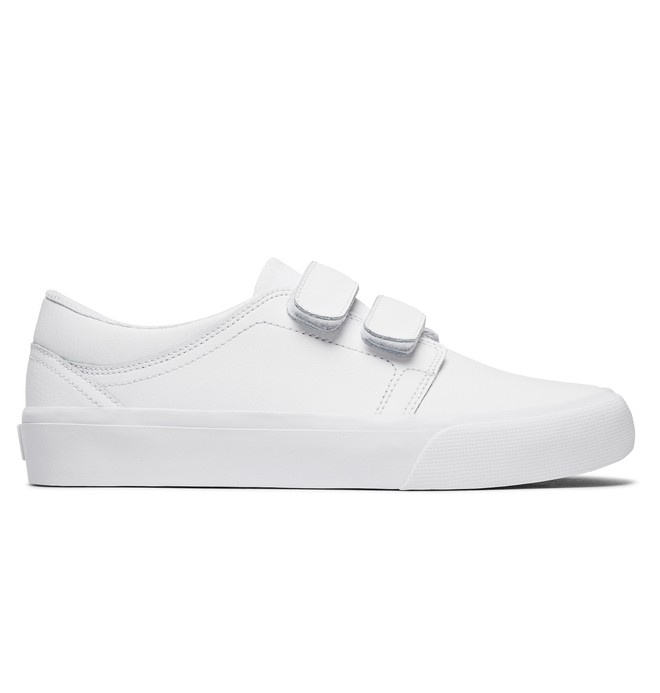 dcshoes, Trase V SE - Baskets pour Femme, WHITE/WHITE/ATHLETIC RED (wwa) 0 Trase V SE - Baskets pour Femme Blanc ADJS300202 DC Shoes