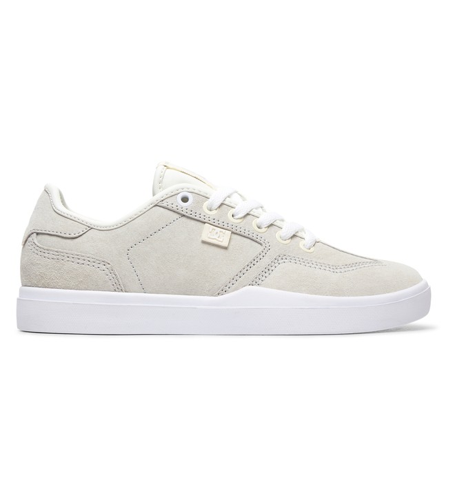 dcshoes, Zapatos de Piel LE Vestrey para Mujer, CREAM (cre) 0 Zapatos de Piel LE Vestrey para Mujer Blanco ADJS300224 DC Shoes
