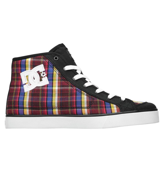 dcshoes, STEVIE MID UT, BLACK/PLAID (bpd) 0 STEVIE MID UT ADJS400002 DC Shoes
