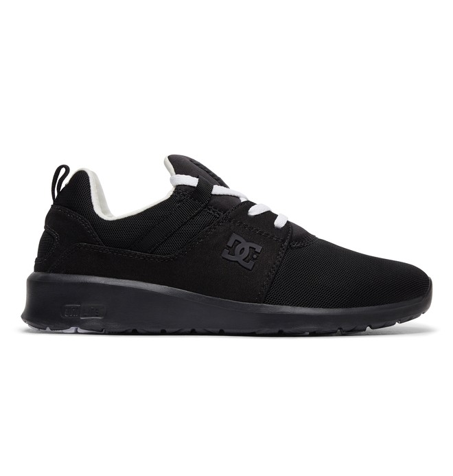 dcshoes, Heathrow - Zapatos para Mujer, BLACK/WHITE/BLACK (bwb) 0 Heathrow - Zapatos para Mujer Negro ADJS700021 DC Shoes