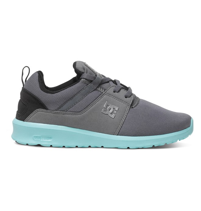 dcshoes, Heathrow - Schuhe für Frauen, GREY/BLACK/BLUE (xskb) 0 Heathrow - Schuhe für Frauen Grau ADJS700021 DC Shoes