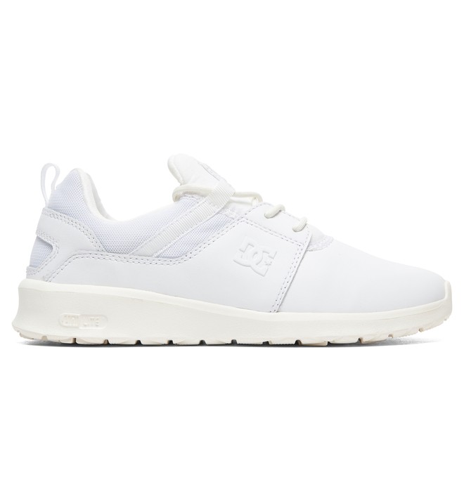 dcshoes, Heathrow LE - Leather Shoes, WHITE/WHITE (ww0) 0 Heathrow LE - Leather Shoes White ADJS700038 DC Shoes