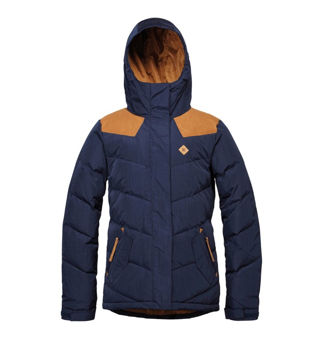dcshoes, Women's Liberty Snowboard Jacket, DRESS BLUE (btk0) 0 Women's Liberty Snowboard Jacket ADJTJ00001 DC Shoes