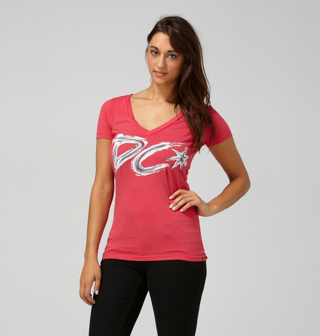 dcshoes, Women's Young Science Tee, RASPBERRY (ras) 0 Women's Young Science Tee ADJZT00013 DC Shoes