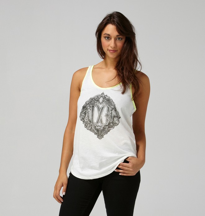 dcshoes, Women's Tempest Tank, OPTIC WHITE (wht) 0 Women's Tempest Tank ADJZT00023 DC Shoes