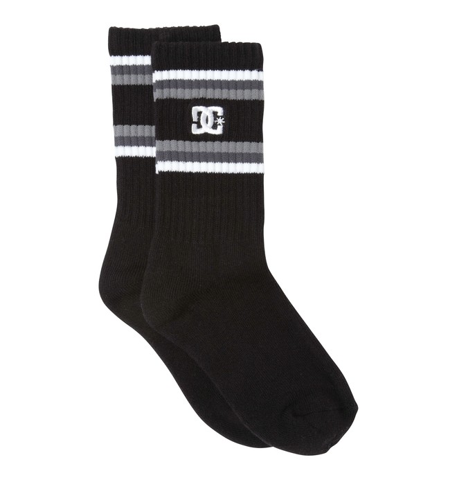 dcshoes, Kid's Inbound Socks, BLACK (kvj0) 0 Kid's Inbound Socks ADKAA00000 DC Shoes