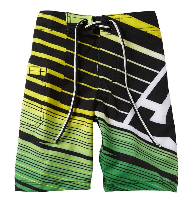 dcshoes, Kid's Exhaust Boardshorts, SAFETY YELLOW (suy) 0 Kid's Exhaust Boardshorts ADKBS00000 DC Shoes