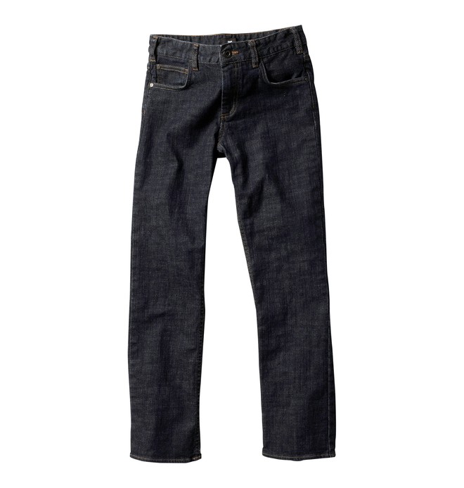 dcshoes, Kid's Straight Jeans, INDIGO RINSE (idr) 0 Kid's Straight Jeans ADKDP00000 DC Shoes
