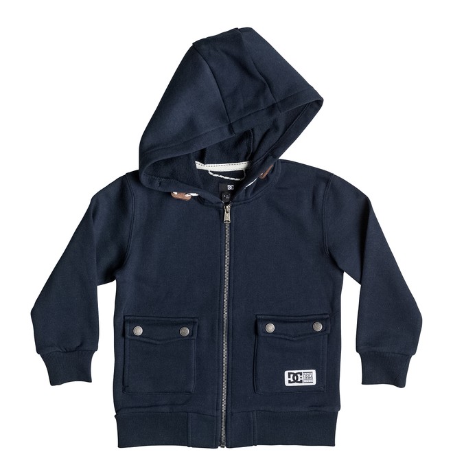 dcshoes, Boy's DC Ashley Boy Hoodie, NAVY BLAZER (byj0) 0 Boy's DC Ashley Boy Hoodie ADKFT03006 DC Shoes