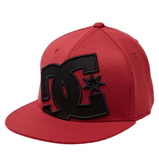 dcshoes, Ya Heard 2 Flexfit, DEEP RED / BLACK (6db) 0 Ya Heard 2 Flexfit ADKHA00000 DC Shoes