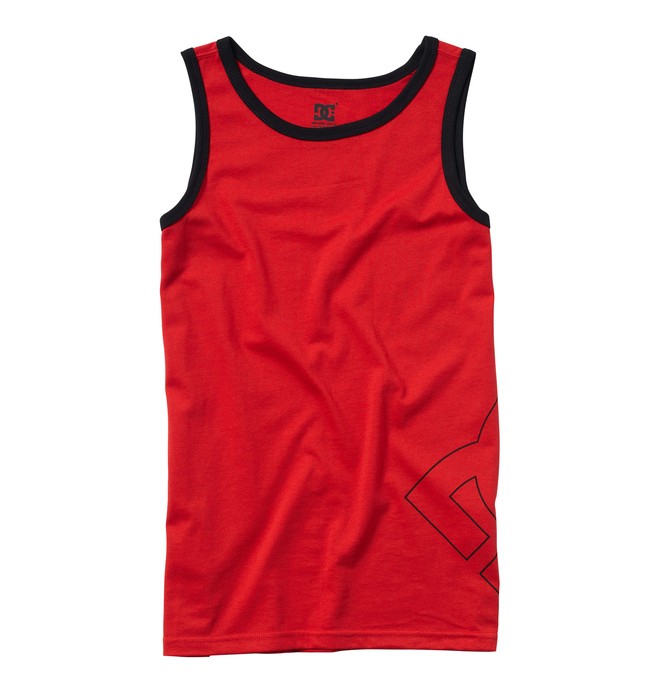 dcshoes, Kid's County Tank, ATHLETIC RED (ath) 0 Kid's County Tank ADKKT00000 DC Shoes