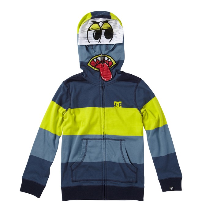 dcshoes, Kid's Boog Eyes Hoodie, DC NAVY STRIPE (btl3) 0 Kid's Boog Eyes Hoodie ADKKT00010 DC Shoes