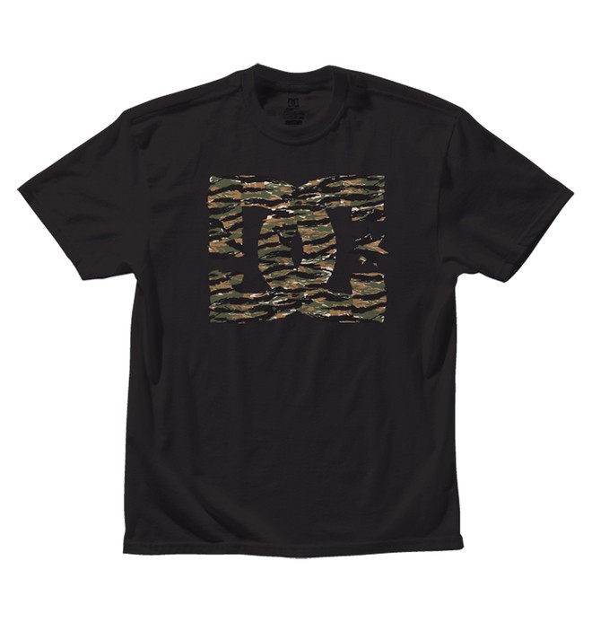 dcshoes, Kid's Tigerstar Tee, BLACK (blk) 0 Kid's Tigerstar Tee ADKZT00009 DC Shoes