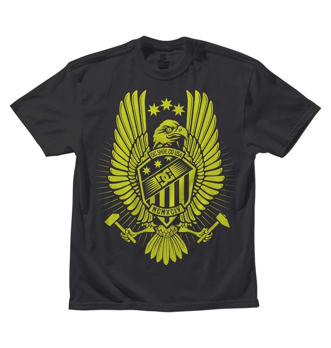 dcshoes, Kid's Wing Hammer Tee, BLACK (kvj0) 0 Kid's Wing Hammer Tee ADKZT00102 DC Shoes