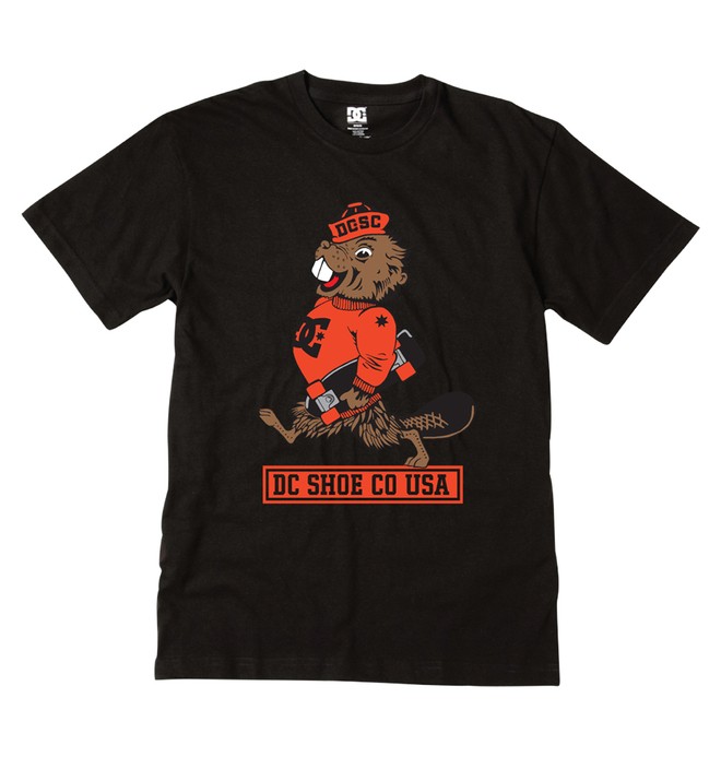 dcshoes, Kid's Beeaverskate By Tee, BLACK (kvj0) 0 Kid's Beeaverskate By Tee ADKZT00106 DC Shoes
