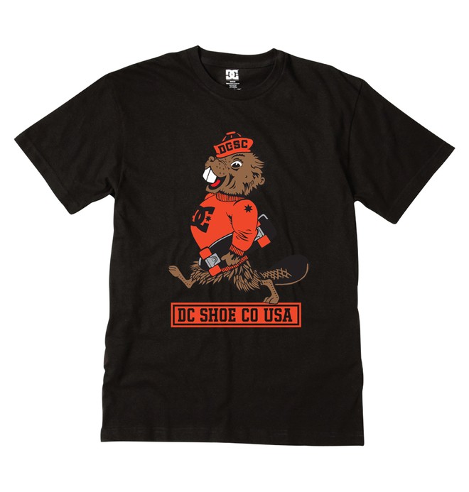 dcshoes, Kid's Beaverskate KD Tee, BLACK (kvj0) 0 Kid's Beaverskate KD Tee ADKZT00123 DC Shoes